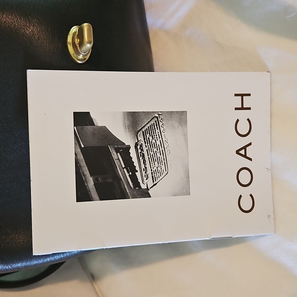 Coach Companion flap leather vintage crossbody - Picture 9 of 11